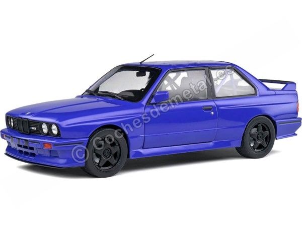 Cochesdemetal.es 1990 BMW M3 (E30) Street Fighter Azul Marítimo 1:18 Solido S1801516