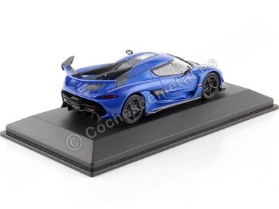 Cochesdemetal.es 2021 Koenigsegg Jesko 5.0 V8 1599hp Azul Metalizado 1:43 Solido S4312601 2