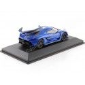 Cochesdemetal.es 2021 Koenigsegg Jesko 5.0 V8 1599HP Bleu métallique 1:43 Solino S4312601