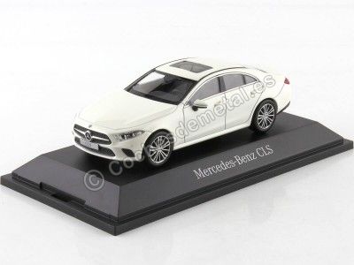 Cochesdemetal.es 2018 Mercedes-Benz CLS (C257) Blanco Brillante Designo Diamond 1:43 Dealer Edition B66960544