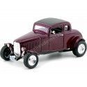 1932 Ford Five-Window Coupe Violeta 1:18 Motor Max 73171 Cochesdemetal 1 - Coches de Metal 