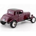 1932 Ford Five-Window Coupe Violeta 1:18 Motor Max 73171 Cochesdemetal 2 - Coches de Metal 