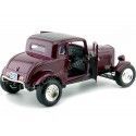 1932 Ford Five-Window Coupe Violeta 1:18 Motor Max 73171 Cochesdemetal 10 - Coches de Metal 