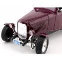 1932 Ford Five-Window Coupe Violeta 1:18 Motor Max 73171 Cochesdemetal 11 - Coches de Metal 