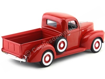 Cochesdemetal.es 1940 Ford Pickup Truck Rojo 1:18 Motor Max 73170 2