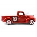 1940 Ford Pickup Truck Rojo 1:18 Motor Max 73170 Cochesdemetal 7 - Coches de Metal 