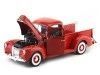 1940 Ford Pickup Truck Rojo 1:18 Motor Max 73170 Cochesdemetal 9 - Coches de Metal 