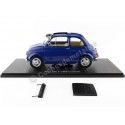 CARSDEMETAL.ES 1968 FIAT 500 F CUSTOM avec toit bleu foncé 1:12 KK KKDC120063