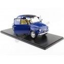 CARSDEMETAL.ES 1968 FIAT 500 F CUSTOM avec toit bleu foncé 1:12 KK KKDC120063