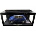 CARSDEMETAL.ES 1968 FIAT 500 F CUSTOM avec toit bleu foncé 1:12 KK KKDC120063