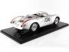 Cochesdemetal.es 1956 Porsche 550A Spyder "Pequeño Bastardo, Nº130 James Dean" Plateado/Rojo 1:12 KK-Scale KKDC120111