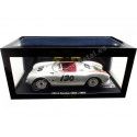 Cochesdemetal.es 1956 Porsche 550A Spyder "Pequeño Bastardo, Nº130 James Dean" Plateado/Rojo 1:12 KK-Scale KKDC120111
