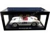 Cochesdemetal.es 1956 Porsche 550A Spyder "Pequeño Bastardo, Nº130 James Dean" Plateado/Rojo 1:12 KK-Scale KKDC120111