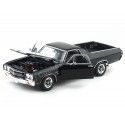 Cochesdemetal.es 1970 Chevrolet El Camino SS 396 Negro 1:18 Welly 12543