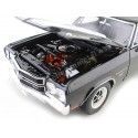 Cochesdemetal.es 1970 Chevrolet El Camino SS 396 Negro 1:18 Welly 12543