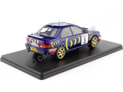 Cochesdemetal.es 1995 Subaru Impreza 555 Nº5 C.Sainz/L.Moya Rallye Tour de Corse 1:24 IXO Models 24RAL028A.22 2