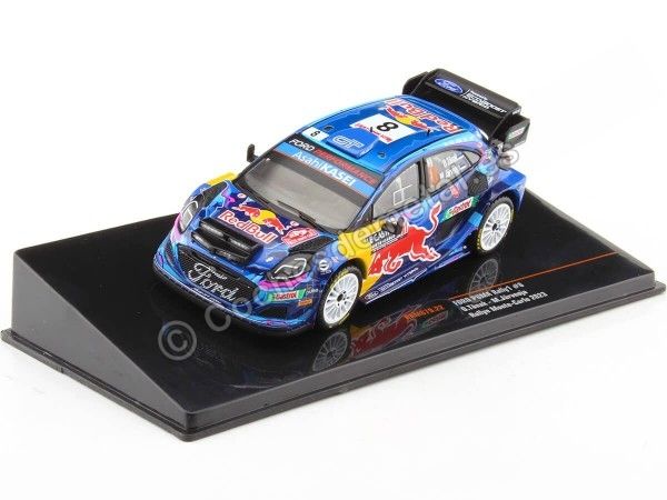 Cochesdemetal.es 2023 Ford Puma Rally1 Nº8 Tänak/Järveoja Rally Monte Carlo 1:43 IXO Models RAM879.22