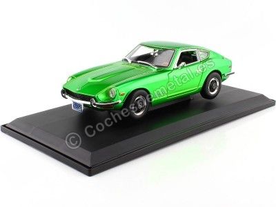 Cochesdemetal.es 1971 Datsun 240Z Verde Bicapa 1:18 Maisto 31170