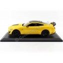 Cochesdemetal.es 2020 Ford Mustang Shelby GT500 Amarillo / Negro 1:18 Food 31452