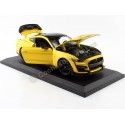 Cochesdemetal.es 2020 Ford Mustang Shelby GT500 Amarillo/Negro 1:18 Maisto 31452