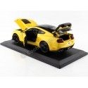 Cochesdemetal.es 2020 Ford Mustang Shelby GT500 Amarillo / Negro 1:18 Food 31452