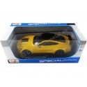 Cochesdemetal.es 2020 Ford Mustang Shelby GT500 Amarillo / Negro 1:18 Food 31452