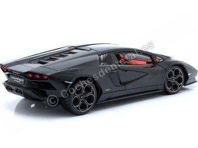 Cochesdemetal.es 2022 Lamborghini Countach LPI 800-4 Negro Metalizado 1:18 Maisto 31459 2