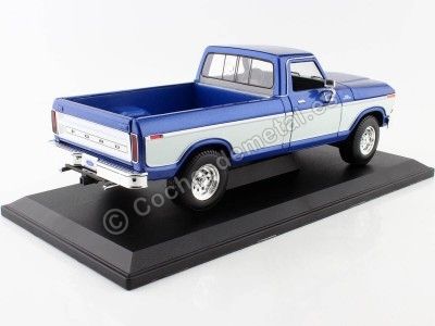 Cochesdemetal.es 1979 Ford F150 Pick-Up Azul Metalizado/Blanco 1:18 Maisto 31462 2