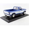 Cochesdemetal.es 1979 Ford F150 Pick-up Metallic Blue / Blanco 1:18 MAIS 31462