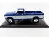 Cochesdemetal.es 1979 Ford F150 Pick-up Metallic Blue / Blanco 1:18 MAIS 31462