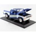 Cochesdemetal.es 1979 Ford F150 Pick-up Metallic Blue / Blanco 1:18 MAIS 31462