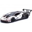 Cochesdemetal.es 2021 Lamborghini Essenza SCV12 Blanco/Negro 1:24 Bburago 18-28023