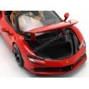 Cochesdemetal.es 2021 Ferrari SF90 Road Hybrid Spider Rojo 1:18 Bburago 16016