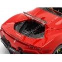 Cochesdemetal.es 2021 Ferrari SF90 Stradale Hybrid Spider Rojo 1:18 Bburago 16016