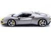 Cochesdemetal.es 2022 Ferrari 296 GTB Assetto Fiorano Gris/Amarillo 1:18 Bburago 16017