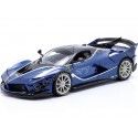 Cochesdemetal.es 2018 Ferrari FXX-K Evoluzione Hybrid 6.3 V12 Azul/Blanco 1:18 Bburago 16012