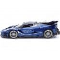 Cochesdemetal.es 2018 Ferrari FXX-K Evolution hybride 6.3 V12 Azul / Blanco 1:18 Bburago 16012