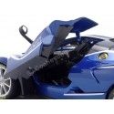 Cochesdemetal.es 2018 Ferrari FXX-K Evolution hybride 6.3 V12 Azul / Blanco 1:18 Bburago 16012