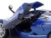 Cochesdemetal.es 2018 Ferrari FXX-K Evoluzione Hybrid 6.3 V12 Azul/Blanco 1:18 Bburago 16012