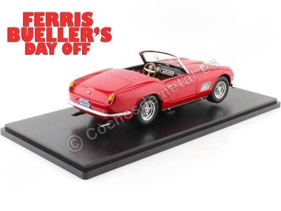 Cochesdemetal.es 1960 Ferrari 250 GT California Spyder Versión EE.UU. "Todo en un Día" Rojo 1:18 KK-Scale KKDC181041 2