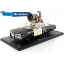 Cochesdemetal.es 1974 Dodge Monaco "Bluesmobile look-a-like Con Altavoz" Blanco/Negro1:18 KK-Scale KKDC181121