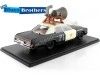Cochesdemetal.es 1974 Dodge Monaco "Bluesmobile look-a-like Con Altavoz" Blanco/Negro1:18 KK-Scale KKDC181121