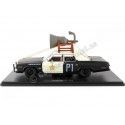 Cochesdemetal.es 1974 Dodge Monaco "Bluesmobile look-a-like Con Altavoz" Blanco/Negro1:18 KK-Scale KKDC181121