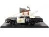 Cochesdemetal.es 1974 Dodge Monaco "Bluesmobile look-a-like Con Altavoz" Blanco/Negro1:18 KK-Scale KKDC181121