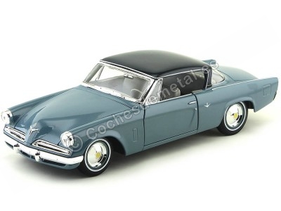 Cochesdemetal.es 1953 Studebaker Starliner Azul 1:18 Maisto 31651