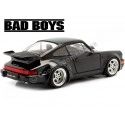 Cochesdemetal.es 1993 Porsche 911 (964) Turbo 3.6 "Bad Boys" Negro 1:18 Solido S1803404