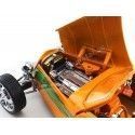 1933 Ford Coupe Shyne Rodz Naranja 1:18 Lucky Diecast 30108 Cochesdemetal 11 - Coches de Metal 