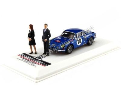 Cochesdemetal.es 1973 Alpine Renault 1800S Nº18 Andruet/Petit Ganador Rally Monte Carlo 1:43 IXO Models SPRM001-73