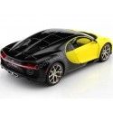 Cochesdememetal.es 2016 Bugatti Chiron Amarillo / Negro Metallades 1:24 Food 32509