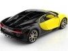 Cochesdememetal.es 2016 Bugatti Chiron Amarillo / Negro Metallades 1:24 Food 32509